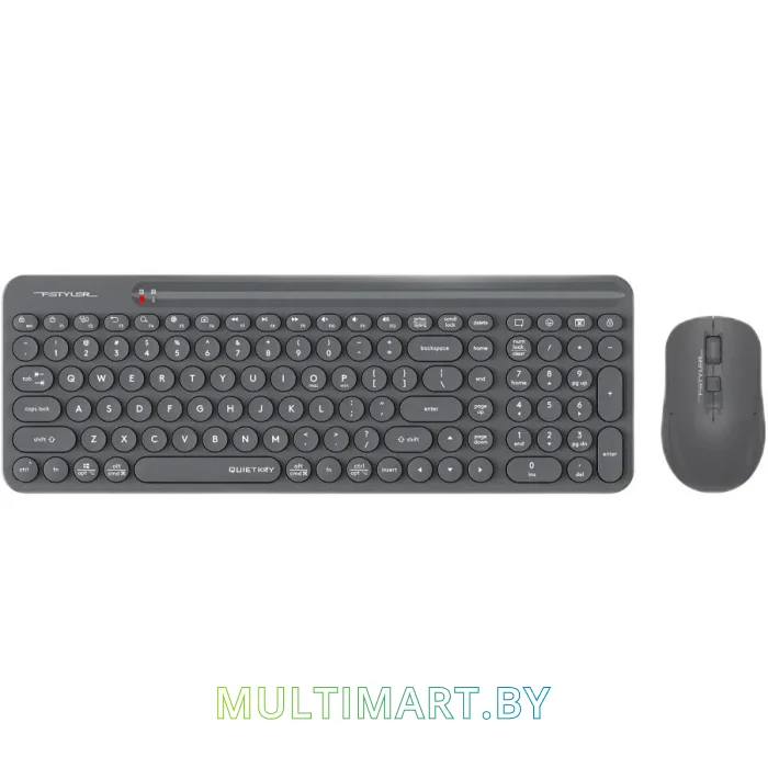 Комплект клавиатура + мышь A4Tech Fstyler FG3300 Air (серый)